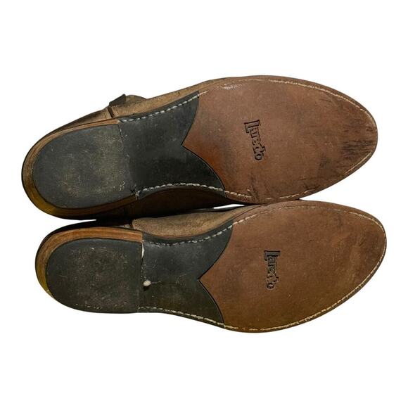 Laredo 68373 Western Cowboy Boots Leather Brown Embroidered Men's Size 12 EW - Picture 8 of 8